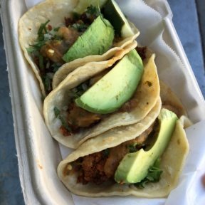 Gluten-free tacos from Fala Bar